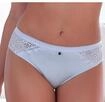 Slip S.OLIVER "Romane", Damen, Gr. 44/46, eisblau, Spitze, Obermaterial: 86%