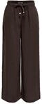 ONLY Schlupfhose "ONLEMMIA MW PULL-UP X-WIDE PANT PNT" Materialmix, Regular...