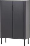 WOOOD Highboard "Gunnar FSC-Mix Massivkiefer mit D&auml;mpfung Funktion, 85 x 39 x...