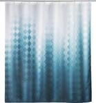 WENKO Duschvorhang "Alara" Breite 180 cm H&ouml;he 200 cm, Batik-Optik