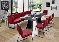 K+W Komfort & Wohnen Polsterbank "Creso" im modernen Chesterfield-Look, mit...