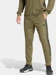 Sporthose ADIDAS PERFORMANCE "WORKOUT ESSENTIALS ALL-SET 3-STREIFEN, GEWIRKTES