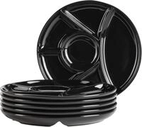 M&Auml;SER Fondueteller "Fondueteller Set, aus Porzellan, &Oslash; 21,5 cm" Geschirr-Set,