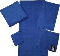 ROSS G&auml;stehandtuch "Cashmere feeling" 100% Baumwolle, mit Wellen-Bord&uuml;re,...