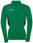 Trainingspullover UHLSPORT "1/4 ZIP TOP Equipe 29 Kids", Jungen, Gr. 116, gr&uuml;n