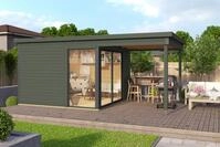 Nordic Holz Gartenhaus "DOMEO 2"