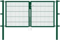 Alberts Zaundoppelt&uuml;r "Flexo" 200 cm Breite, in versch. H&ouml;hen