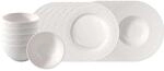 Villeroy & Boch Geschirr-Set "Starter-Set Manufacture Ice 18er Set wei&szlig;"