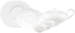 Geschirr-Set VILLEROY & BOCH "Tee-Set Royal wei&szlig;", wei&szlig;, 7, Porzellan,
