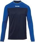 Langarmshirt KEMPA "Longsleeve PRIME LANGARMSHIRT", Herren, Gr. L, blau (marine,