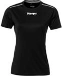 T-Shirt KEMPA "Shirt POLY WOMEN", Damen, Gr. XS, schwarz, Obermaterial: 100%