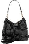 Samantha Look Henkeltasche echt Leder, Made in Italy