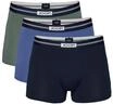 Boxershorts JOOP "Everyday", Herren, Gr. L, bunt (blau coral), Single Jersey,