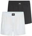 BOSS Webboxer "2P Boxer CW Peach" Packung, 2 Stk. mit BOSS Logopatch auf dem...