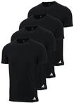 T-Shirt ADIDAS ORIGINALS "T-Shirt Crew Neck Shirt Active Flex Cotton 4P 4er Pack",