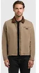 Blouson KHUJO "DEDDY", Herren, Gr. M, braun, Canvas, 100% Baumwolle, regular fit