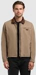 Blouson KHUJO "DEDDY", Herren, Gr. M, braun, Canvas, 100% Baumwolle, regular fit