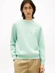 Sweatshirt TOMMY HILFIGER "BRAND LOVE TERRY EMBROIDDERY STACK", Herren, Gr. M,