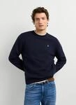 Rundhalspullover PEPE JEANS "DANIELS", Herren, Gr. L, deep sea blau, Strick,