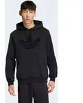 Kapuzensweatshirt ADIDAS ORIGINALS "MONOGRAM HD", Herren, Gr. S, schwarz,