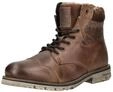 Schn&uuml;rstiefelette BUGATTI "bugatti Stiefelette Leder", Herren, Gr. 42, taupe,...