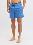 Badeshorts JACK & JONES "JPSTMAUI SURF DOUBLE WB SWIM SHORTS", Herren, Gr. S,...