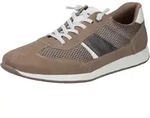 Slip-On Sneaker RIEKER, Herren, Gr. 47, braun kombiniert, Lederimitat, Schuhe,