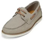 Bootsschuh MARC O'POLO "aus weichem Rindleder", Herren, Gr. 46, basalt grau,