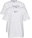 T-Shirt KARL KANI "Karl Kani Herren Small Signature 2-Pack Essential Tee",...