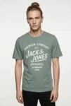 T-Shirt JACK & JONES "JPRBLUZANE SS TEE FST", Jungen, Gr. M, laurel wreath, Jersey,