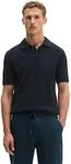 Poloshirt MARC O'POLO "aus weichem Bio-Baumwoll-Mix", Herren, Gr. S, schwarz...
