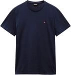Napapijri T-Shirt "SALIS SS SUM SHARK SKIN HCB" Kurzarm, mit Rundhalsausschnitt,