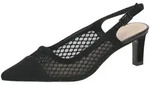Slingpumps PETER KAISER "Peter Kaiser Pumps Leder/Textil", Damen, Gr. 38,...