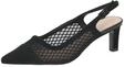 Slingpumps PETER KAISER "Peter Kaiser Pumps Leder/Textil", Damen, Gr. 38,...