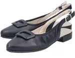 Slingsandale RIEKER, Damen, Gr. 37, schwarz, Lederimitat, unifarben, Schuhe,...