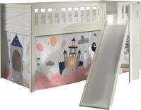 Vipack Hochbett "Scott" B/H/T ca. 207,6x114x203,7cm, Kopf-/Fu&szlig;teil mit...