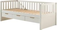 Vipack Einzelbett "mit Schubladen, Kiefer massiv, viel Stauraum und zeitloses...