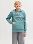 Kapuzensweatshirt JACK & JONES JUNIOR "JJELOGO SWEAT HOOD 2 COL AW25 NOOS JNR",