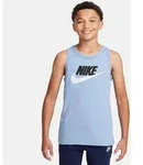 T-Shirt NIKE SPORTSWEAR "K NSW TANK TEE", M&auml;dchen, Gr. L, hydrogen blau,