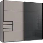 Wimex Schwebet&uuml;renschrank "Tilburg" mit Glaselementen