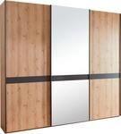 WIEMANN Schwebet&uuml;renschrank "Rialto" hochwertige Dekorfront mit Spiegelt&uuml;r