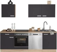 OPTIFIT K&uuml;chenzeile "Leer Breite 240 cm" mit Hanseatic E-Ger&auml;ten, inkl.