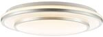 BRILLIANT LED Deckenleuchte "Luciano", aluminiumfarben, wei&szlig;, 1, &Oslash; 39cm H: 7cm, 1