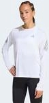 Laufshirt ADIDAS PERFORMANCE "ADI365/// LS W", Damen, Gr. M, wei&szlig;, Obermaterial: