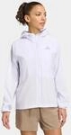 Laufjacke ADIDAS PERFORMANCE "RUN ESS JKT W", Damen, Gr. L, frozen lila,