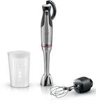 BOSCH Stabmixer "ErgoMaster Serie 8, MSM8M914, Doppelschneebesen, Spiralkabel,