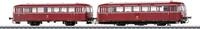 Personenwagen M&Auml;RKLIN "Schienenbus BR 798+BR998 DB - 38980", rot,