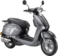 PRIKE Motorroller "Classic Roller VL50, (45km/h), 50 ccm" 50 cm&sup3; 45 km/h Euro...