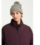 Beanie JACK WOLFSKIN "MEDLEY KNIT BEANIE W", Damen, Gr. S (36), linen, Obermaterial: