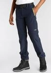 Zip-off-Hose CMP "KID ZIP-OFF-PANT", Jungen, Gr. 128, N-Gr, blau (b.blau, limeg),